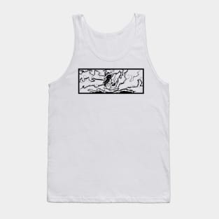 Black and White Emo hero Tank Top